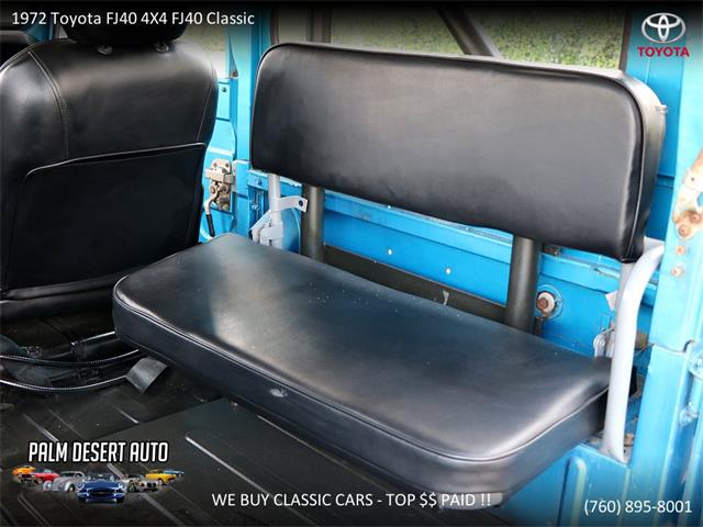 1972 Toyota Land Cruiser FJ40 (CC-1173643) for sale in Palm Desert , California