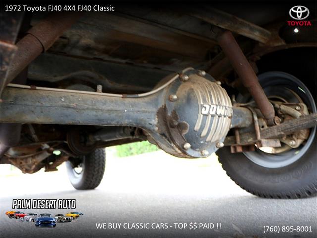 1972 Toyota Land Cruiser FJ40 (CC-1173643) for sale in Palm Desert , California