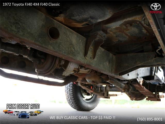 1972 Toyota Land Cruiser FJ40 (CC-1173643) for sale in Palm Desert , California