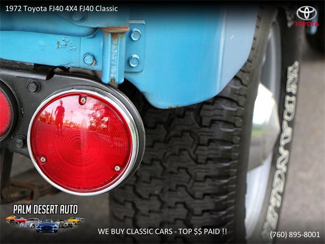 1972 Toyota Land Cruiser FJ40 (CC-1173643) for sale in Palm Desert , California