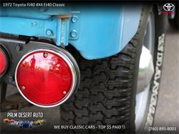 1972 Toyota Land Cruiser FJ40 (CC-1173643) for sale in Palm Desert , California