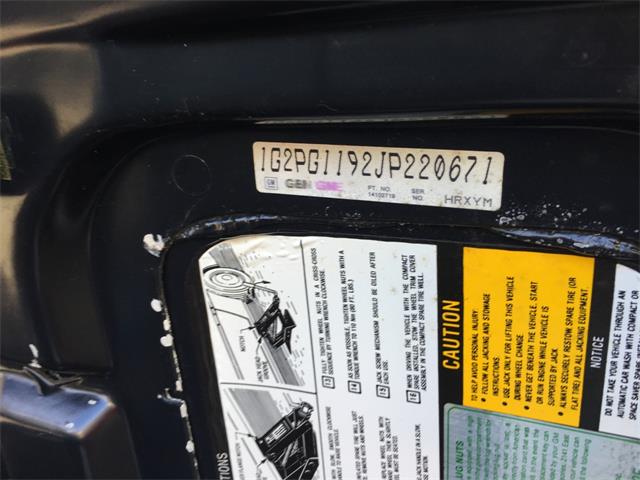 1988 Pontiac Fiero (CC-1173806) for sale in oakland, California