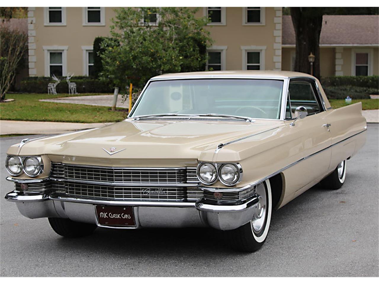 sand 1963 Cadillac Coupe DeVille for sale located in Lakeland, Florida - $2...