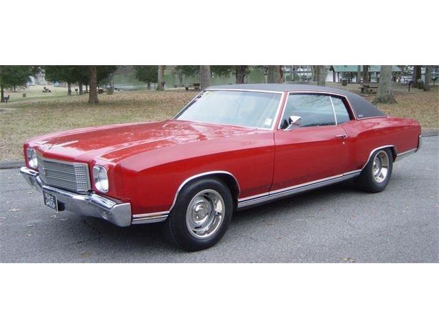 1970 Chevrolet Monte Carlo (CC-1176651) for sale in Hendersonville, Tennessee