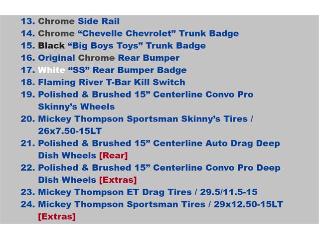1970 Chevrolet Chevelle SS (CC-1178719) for sale in Eustis, Florida