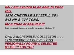 1970 Chevrolet Chevelle SS (CC-1178719) for sale in Eustis, Florida