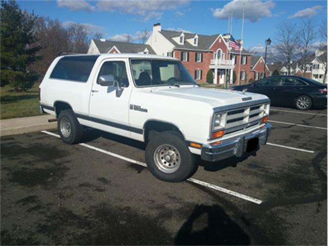 1988 Dodge Ramcharger (CC-1181957) for sale in Atlantic City, New Jersey