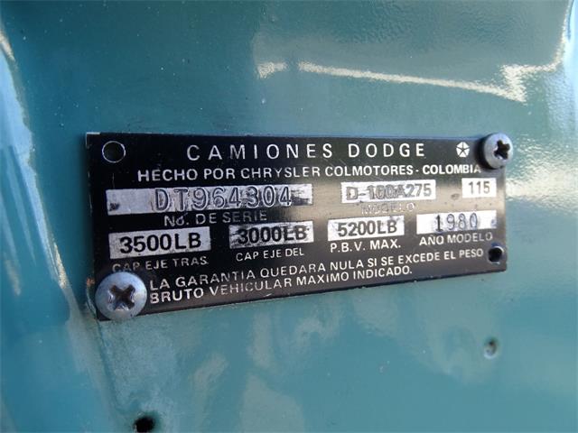 1980 Dodge D100 (CC-1184024) for sale in Lake Mary, Florida