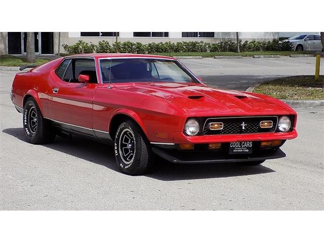 1972 Ford Mustang Mach 1 (CC-1185942) for sale in POMPANO BEACH, Florida