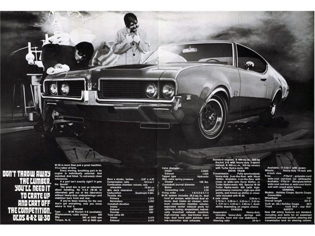 1969 Oldsmobile 442 (CC-1186095) for sale in Rockville, Maryland