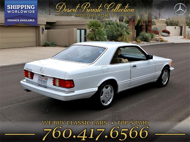 1991 Mercedes-Benz 560SEC (CC-1186380) for sale in Palm Desert , California
