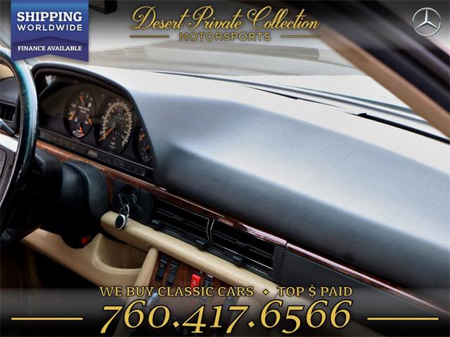 1991 Mercedes-Benz 560SEC (CC-1186380) for sale in Palm Desert , California