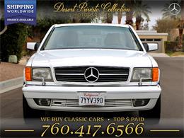 1991 Mercedes-Benz 560SEC (CC-1186380) for sale in Palm Desert , California