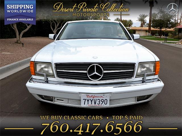 1991 Mercedes-Benz 560SEC (CC-1186380) for sale in Palm Desert , California