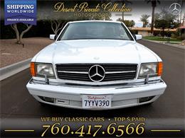 1991 Mercedes-Benz 560SEC (CC-1186380) for sale in Palm Desert , California