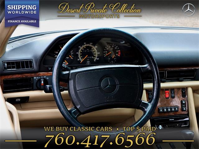 1991 Mercedes-Benz 560SEC (CC-1186380) for sale in Palm Desert , California