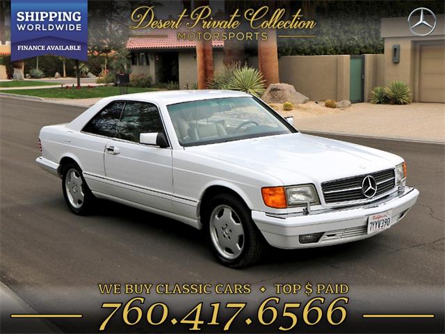 1991 Mercedes-Benz 560SEC (CC-1186380) for sale in Palm Desert , California