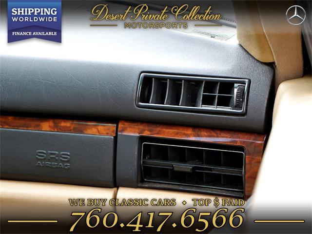 1991 Mercedes-Benz 560SEC (CC-1186380) for sale in Palm Desert , California
