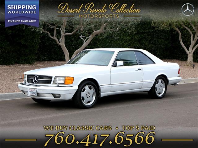 1991 Mercedes-Benz 560SEC (CC-1186380) for sale in Palm Desert , California