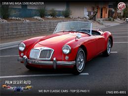 1958 MG MGA (CC-1186383) for sale in Palm Desert , California