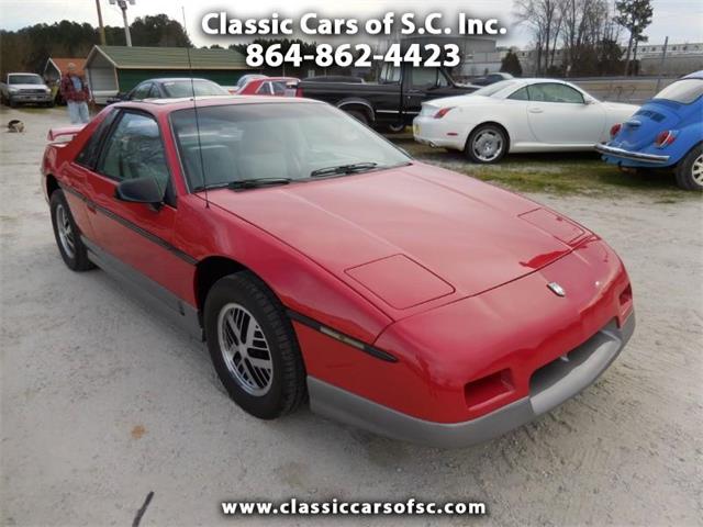 1985 Pontiac Fiero (CC-1186588) for sale in Gray Court, South Carolina