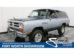 1989 Dodge Ramcharger (CC-1186927) for sale in Ft Worth, Texas