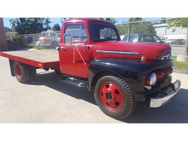 1951 Ford F5 FLATBED (CC-1180871) for sale in Palm Springs, California