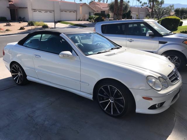 2008 Mercedes Benz CLK 550 CABRIOLET (CC-1180893) for sale in Palm Springs, California