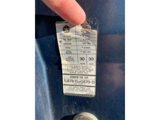 1978 Chrysler Cordoba (CC-1191781) for sale in Cadillac, Michigan