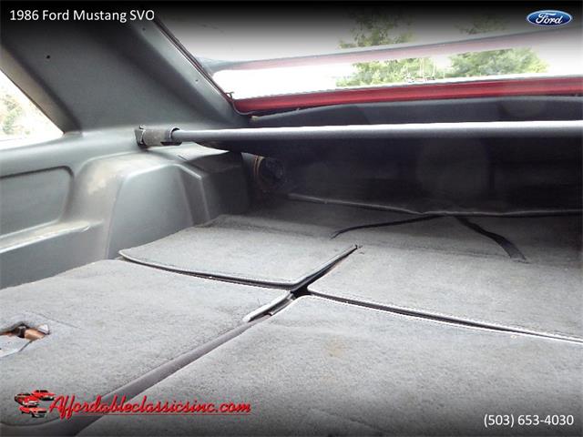 1986 Ford Mustang SVO (CC-1192877) for sale in Gladstone, Oregon