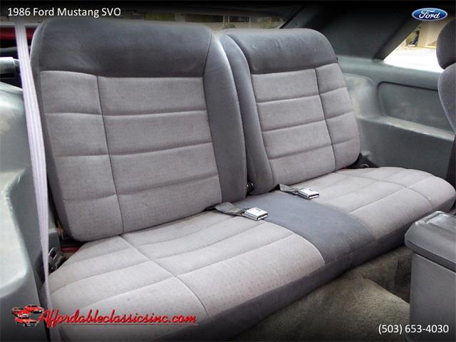 1986 Ford Mustang SVO (CC-1192877) for sale in Gladstone, Oregon