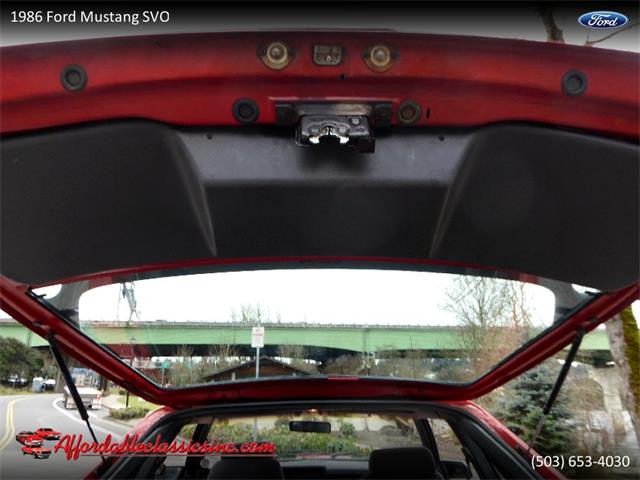 1986 Ford Mustang SVO (CC-1192877) for sale in Gladstone, Oregon