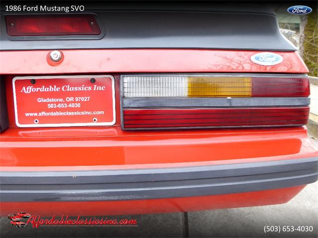1986 Ford Mustang SVO (CC-1192877) for sale in Gladstone, Oregon