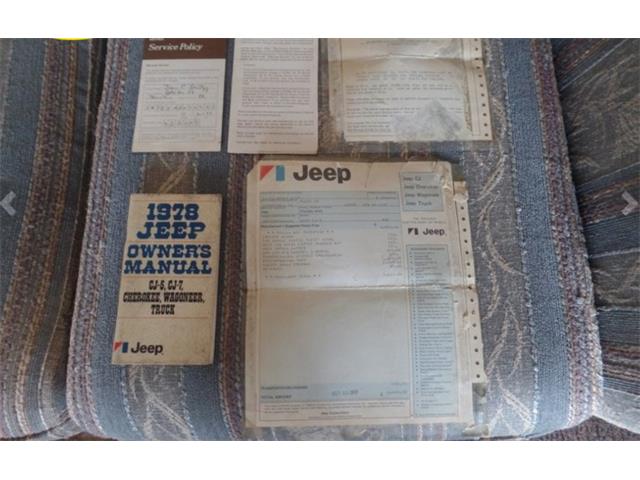 1978 Jeep CJ5 (CC-1193316) for sale in Mundelein, Illinois