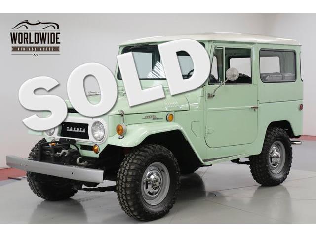 1968 Toyota Land Cruiser FJ40 (CC-1194065) for sale in Denver , Colorado