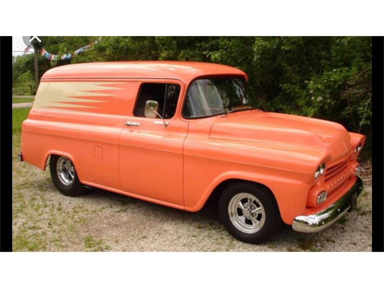 1958 chevy panel truck for sale