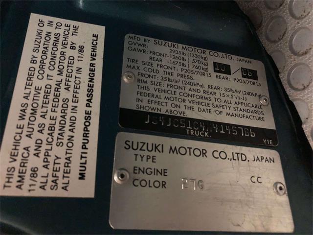 1987 Suzuki Samurai (CC-1199114) for sale in North Royalton, Ohio
