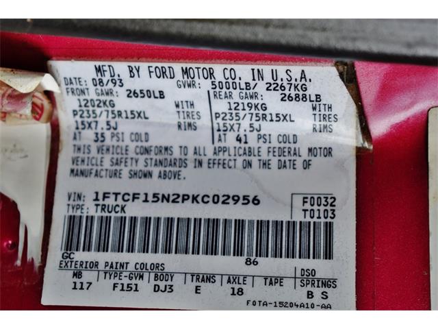 1993 Ford F150 (CC-1199757) for sale in Lakeland, Florida
