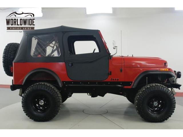 1985 Jeep CJ5 (CC-1201282) for sale in Denver , Colorado