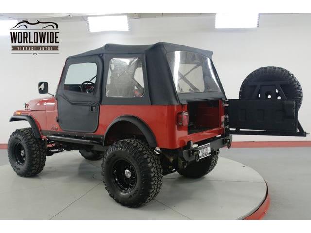 1985 Jeep CJ5 (CC-1201282) for sale in Denver , Colorado
