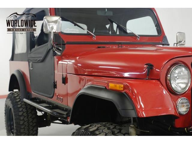 1985 Jeep CJ5 (CC-1201282) for sale in Denver , Colorado