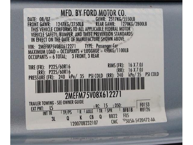 2008 Mercury Grand Marquis (CC-1204014) for sale in Morgantown, Pennsylvania