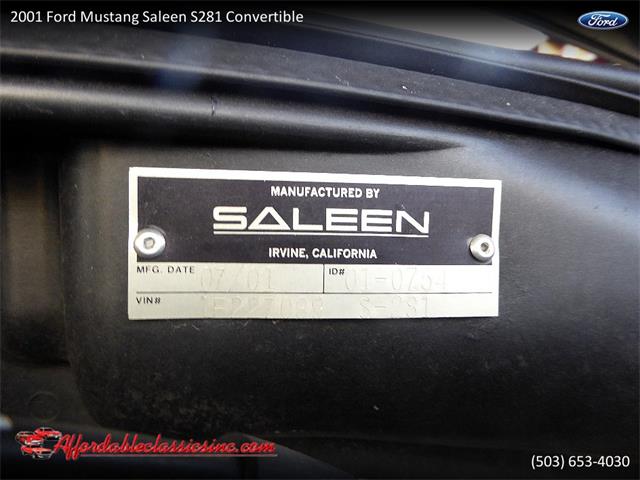 2001 Ford Mustang (Saleen) (CC-1206149) for sale in Gladstone, Oregon