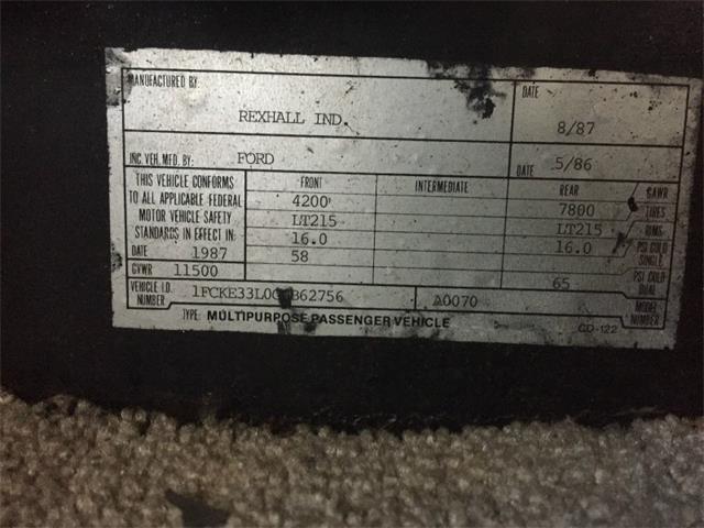 1987 Rexhall Airex (CC-1206836) for sale in Pahrump, Nevada
