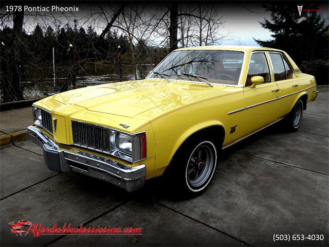 1978 Pontiac Phoenix (CC-1211669) for sale in Gladstone, Oregon