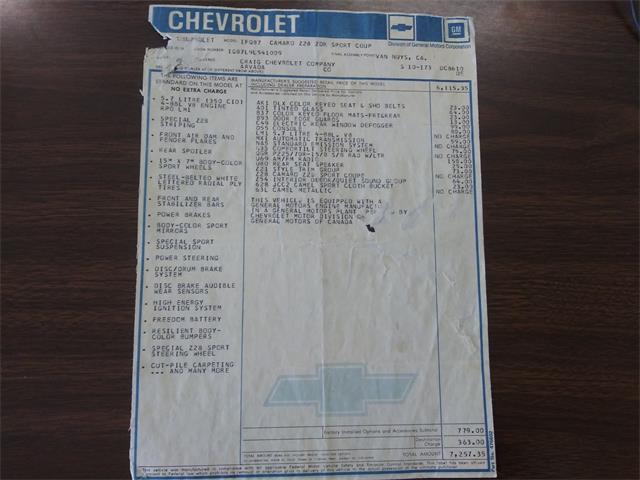 1979 Chevrolet Camaro Z28 (CC-1211869) for sale in Bend, Oregon