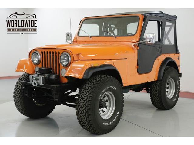 1978 Jeep CJ5 for Sale | ClassicCars.com | CC-1214135