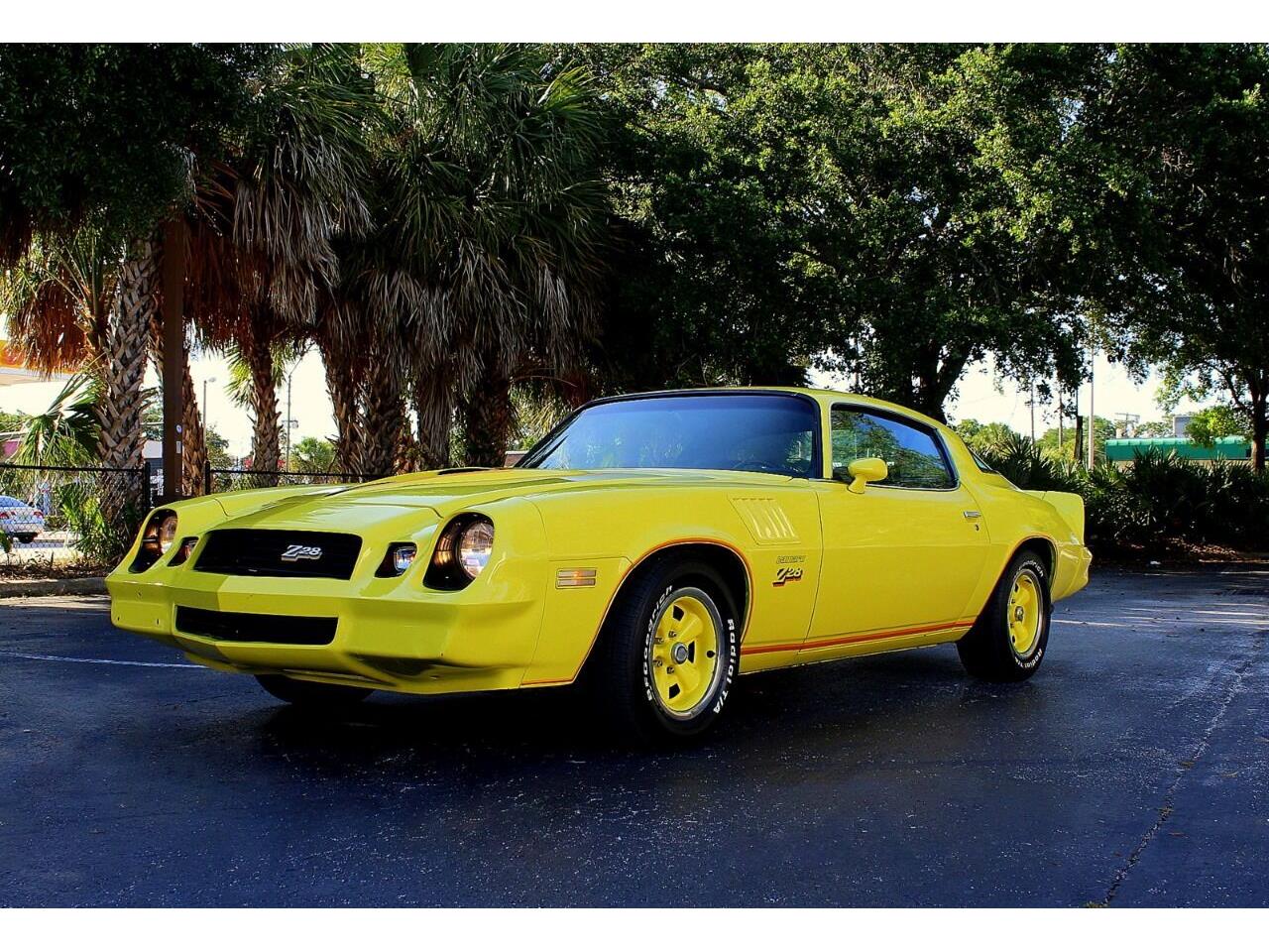 1978 Camaro Yellow