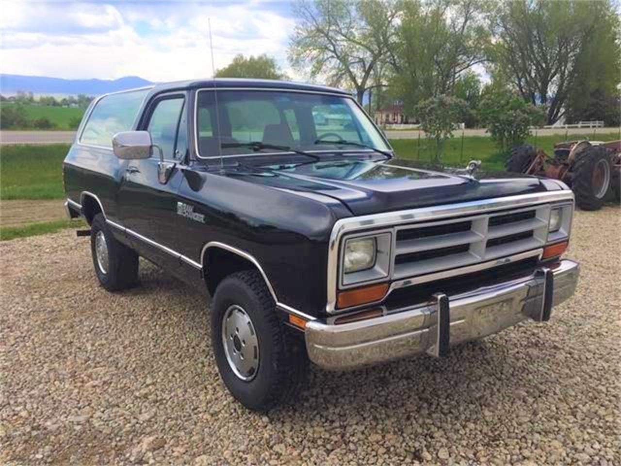 1989 Dodge Ramcharger for Sale CC1217199