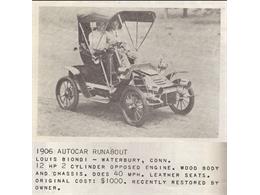 1906 Autocar Type X (CC-1217544) for sale in Orange, Connecticut